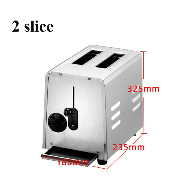 Small Size Smart Toaster Machine 2/4/6 Slices Bread Baking Reheat Machine Electric Pop up Toaster Home Use Mini