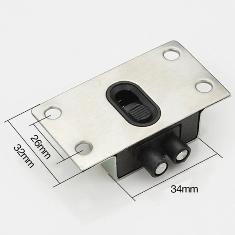 1 Set Stainless Steel Sliding Door Rollers Suspended Bedroom Wardrobe Door Furniture Accessories For Cabinet Shower Cabin