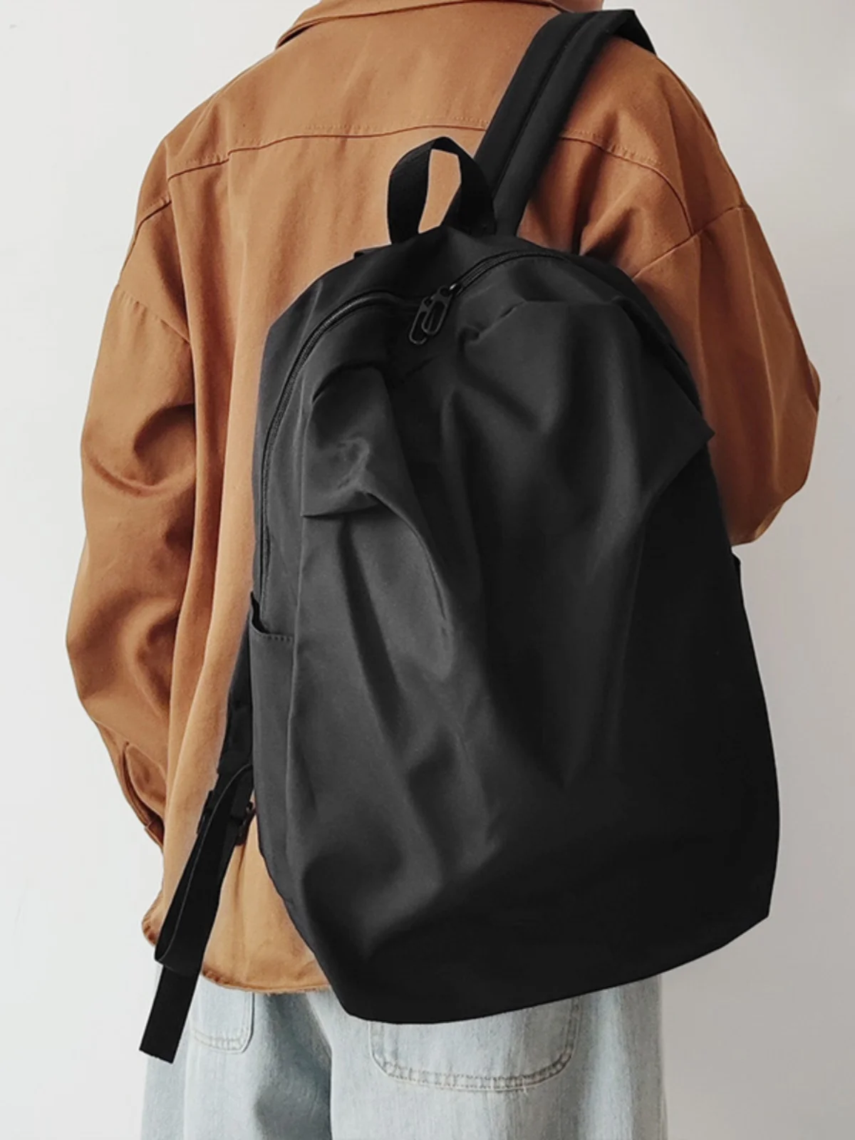 

Casual Travel Men's Bapa Large Capaci Cuter Bag Lightweight Simple Korean Sle Nylon Material oulder Bag for Youth