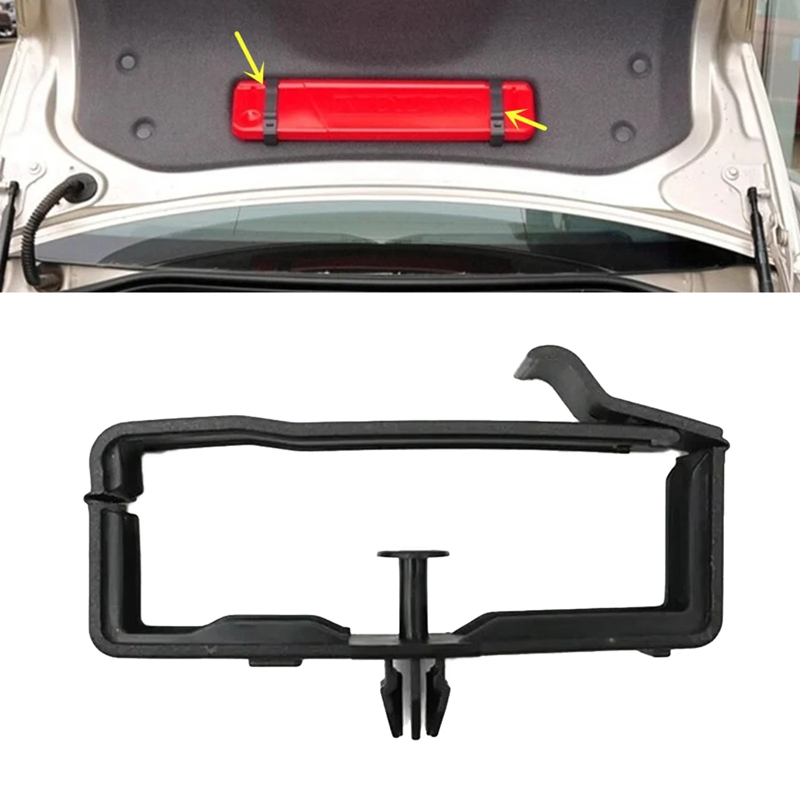 Rear Triangle Anchor Mount Buckle Bracket Clip 30721387 Fits For Volvo For S40 V50 S60 V70 S80 XC60 XC70 2004 2018