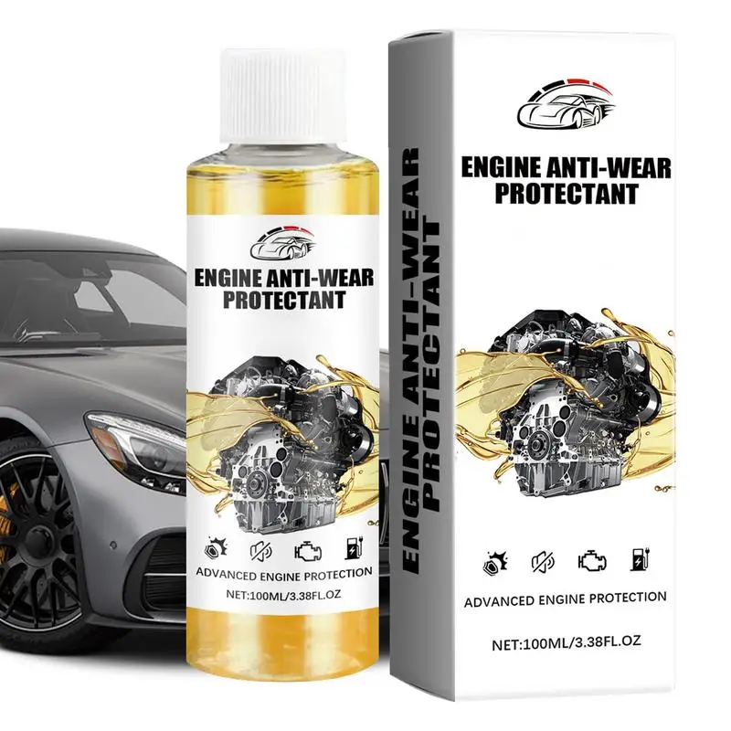 100ml Noise Reduction, Anti Shake Rust Proof Agent Engine Anti-wear Protection Agent Cars Maintenance Engine Protection Agent