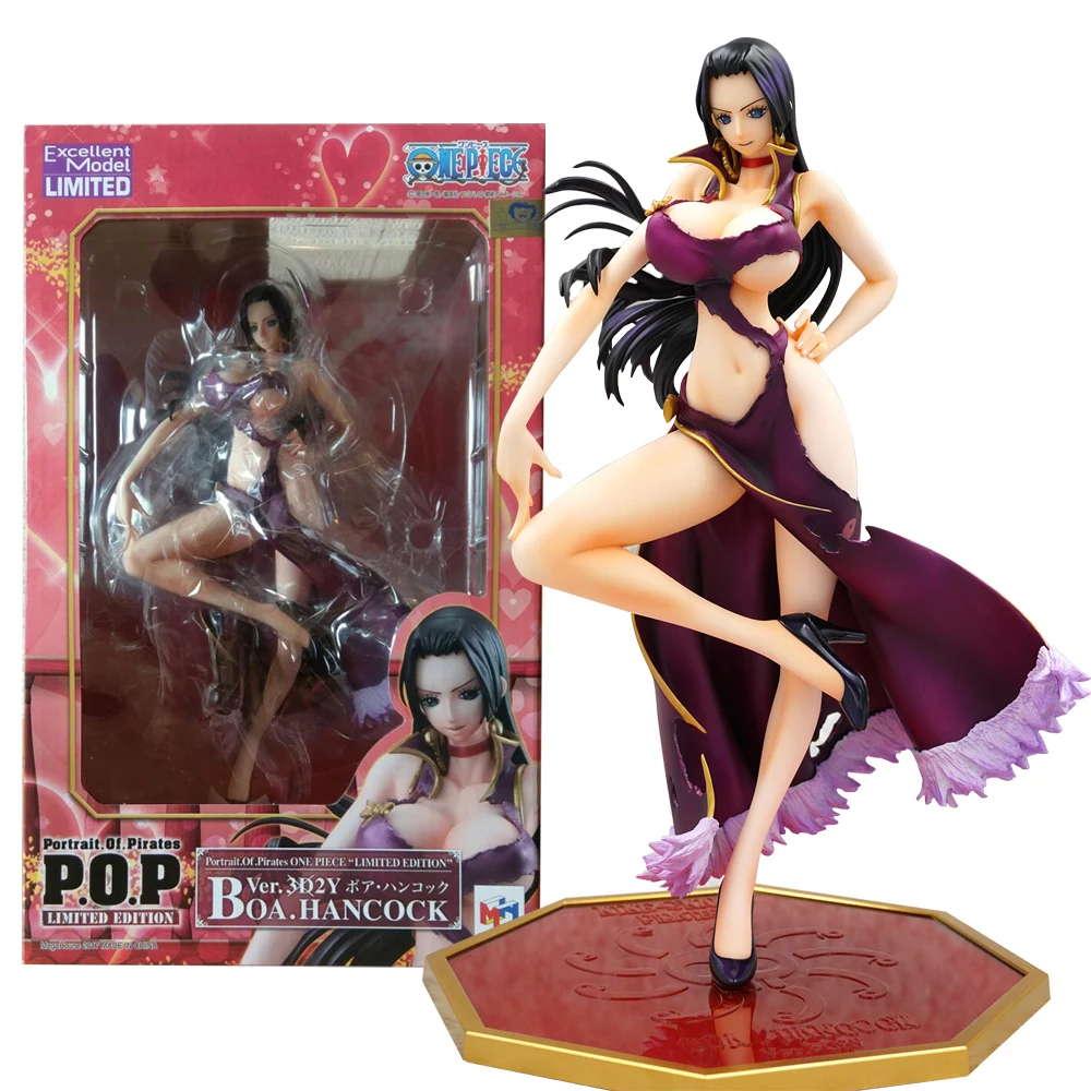 

17CM Anime One Piece POP Swimsuit Boa Hancock Gold Model Toy Gift Collection Boxed Luffy LIMITED EDITION-Z Portrait Of Pirates