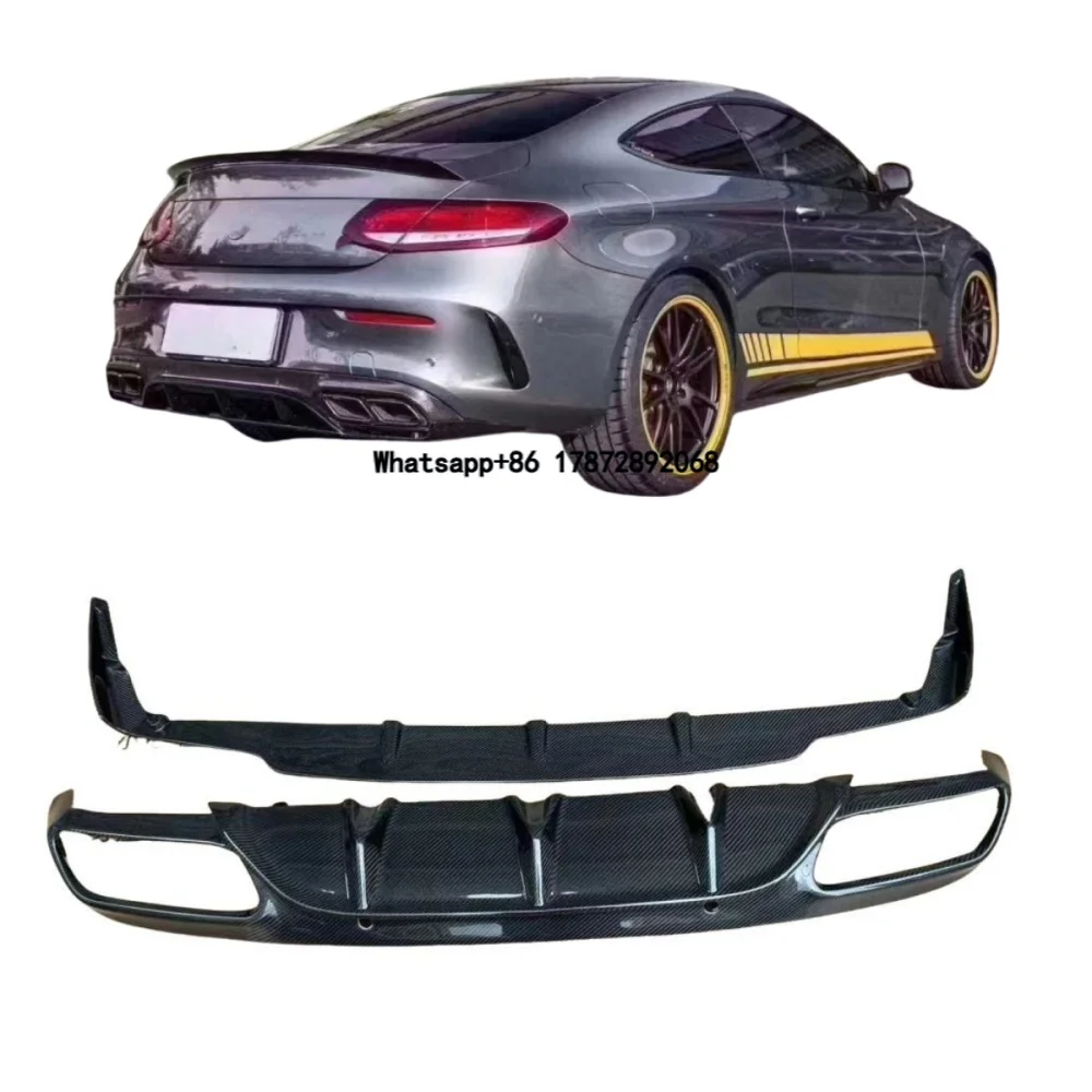 

Suitable for C Coupe Carbon Fiber Rear Spoiler,for C-class Refitted Carbon Fiber, for C63