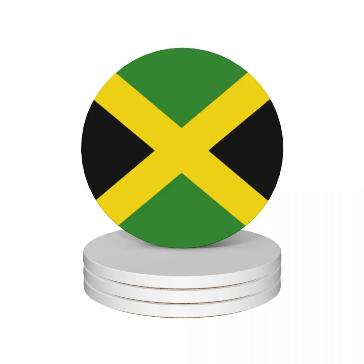 

Jamaica Cushion Ceramic Coasters (Set of 4) drinks tea cup holder Coasters