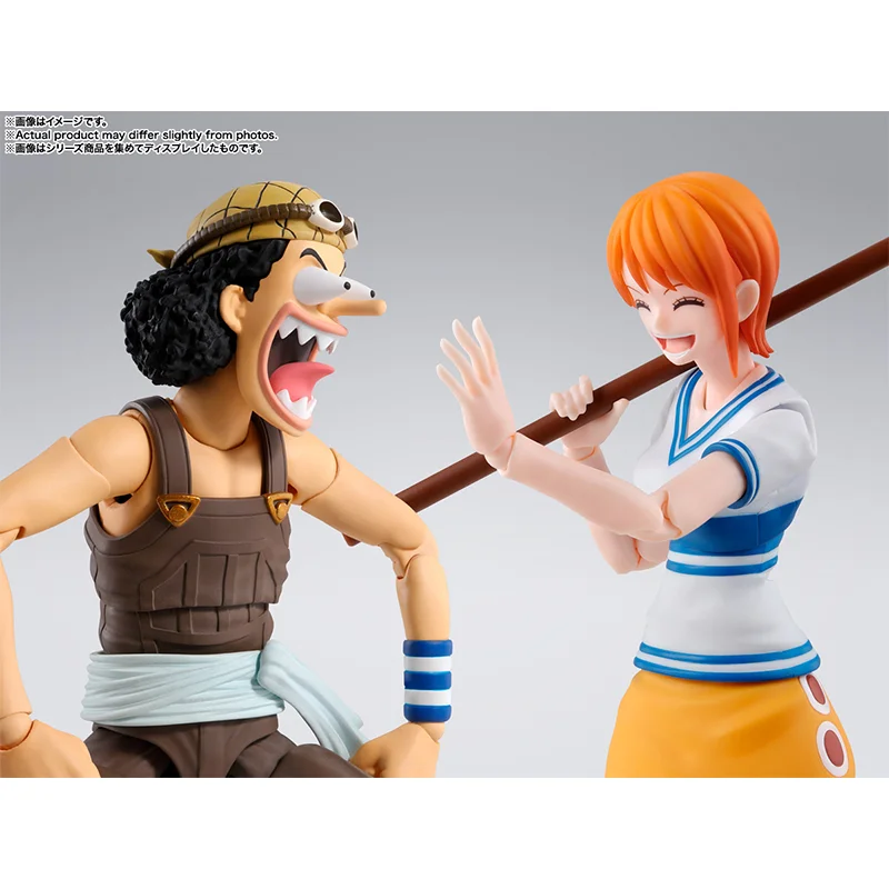 

Оригинальная аниме-фигурка Bandai One Piece S.H.Figuarts USOPP -ROMANCE DAWN- — коллекционная модель, игрушка, подарок для детей
