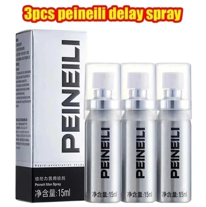 Peineili-Creme para Ejaculação Precoce, Spray para Homens, Longa Duração, Atraso