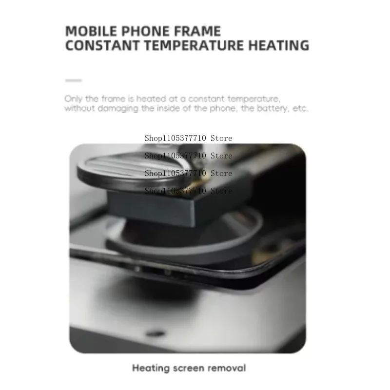 288H Automatic Screen Separator and Back Cover Remover with Universal Fixture Frame Heating for Broken Glass
