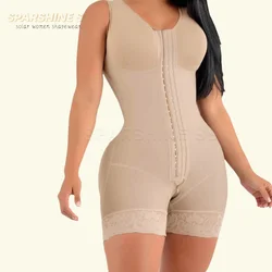 Shapers e Redução de Emagrecimento para Mulheres, Tummy Control Shaper, Espartilho com Sutiã, Pós Lipoaspiração, Shapewear, Colombiano