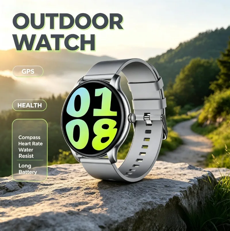 Women Smart Watch Bluetooth Call HD Screen Heart Rate Blood Sugar BP Sleep Monitor Waterproof Sports Fitness Tracker Wristwatch