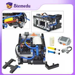 MOC7351 Compatible Legoeds Air Compressor Electric Air Pump Technical Building Block Assembly Plug-in Model Modification DIY Toy