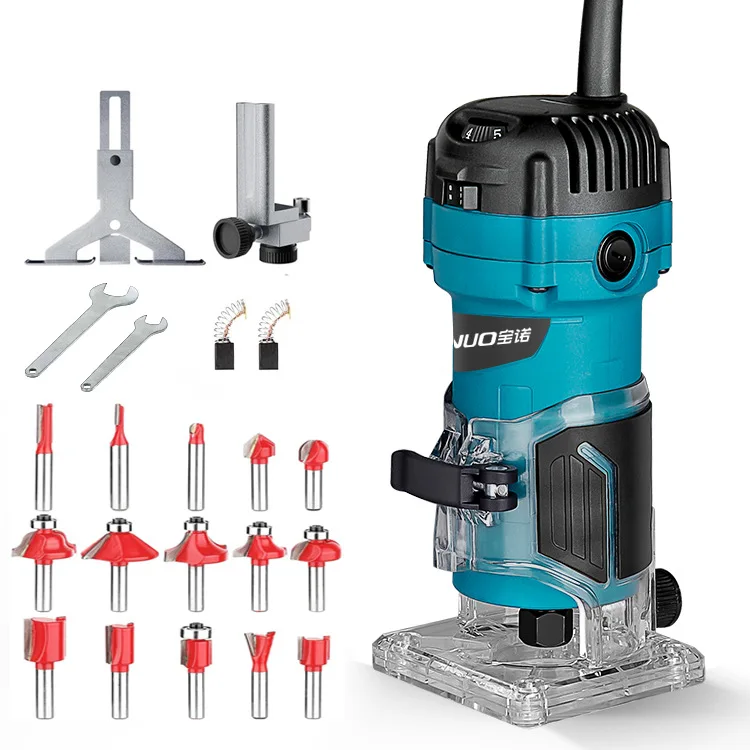 

Trimming Machine, Bakelite Milling and Slotting Machine Woodworking Engraving Machine - Non-Speed ​​Adjustment Model