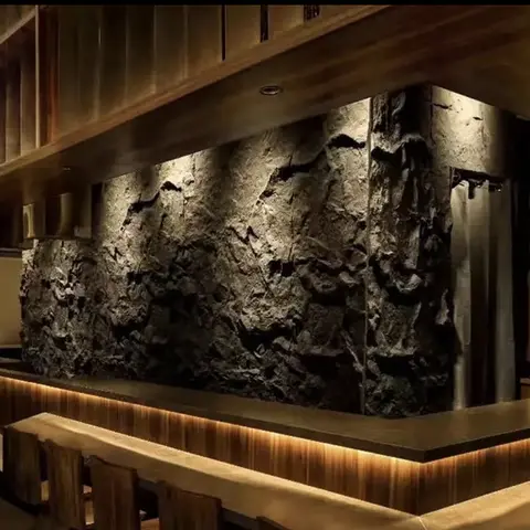 High Quality Artificial PU Stone Skin Veneer Cladding PU Foam Stone Wall Panel