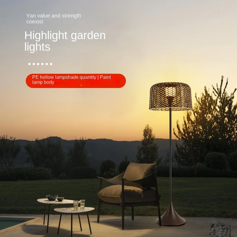 

Outdoor Solar Courtyard Outdoor Lawn Waterproof Atmosphere Terrace Villa Garden Pendant