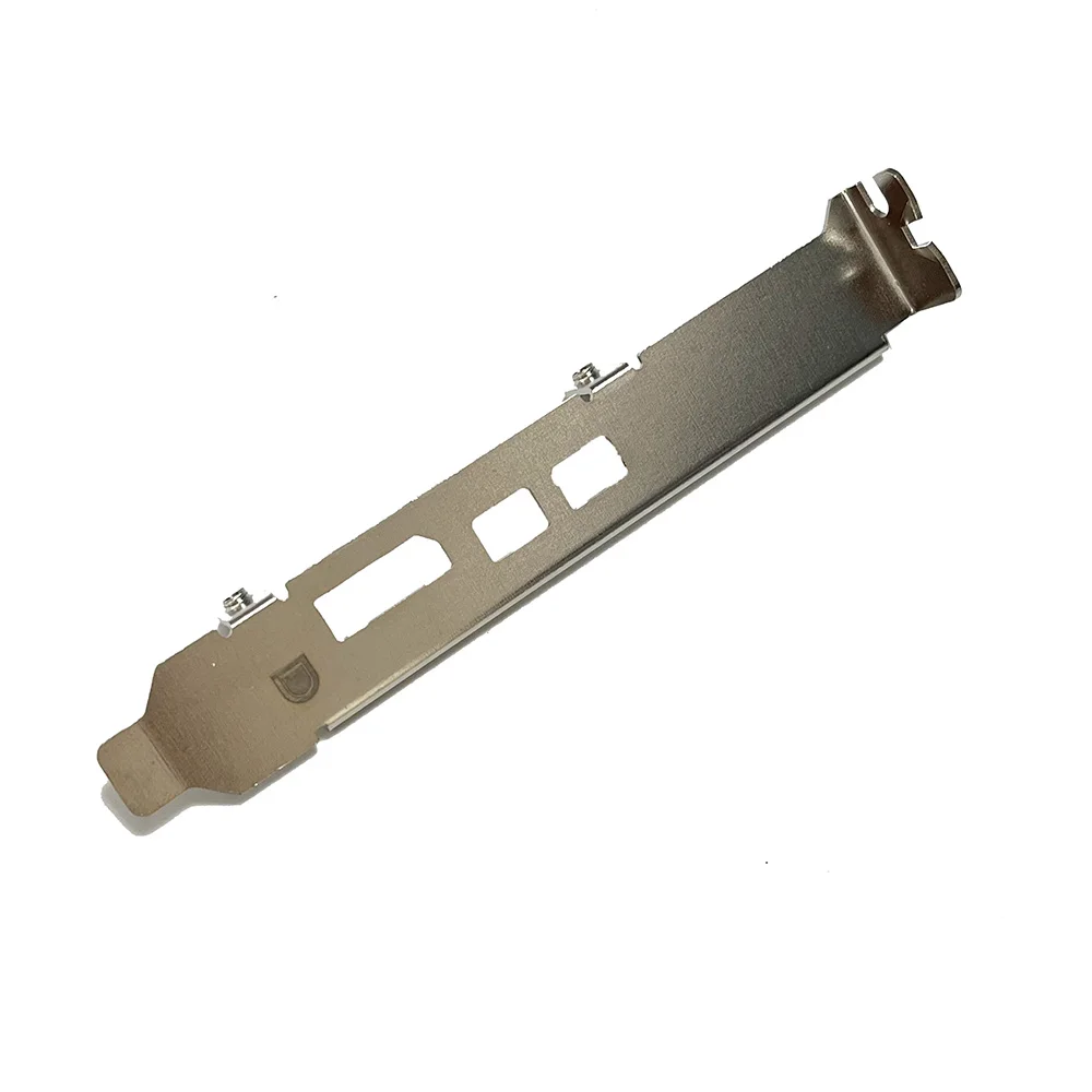 Full Height I/O Shield Bracket For Dell RX550 RX640 Graphics Card Backplate baffle with screws 12cm