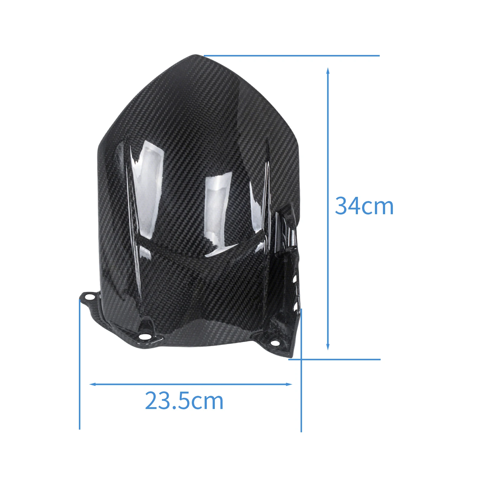For Yamaha YZF-1000 R1 2007 2008 Carbon Fiber Rear Hugger Mudguard Rear Wheel Hugger Fender Mud Splash Guard Motorcycle Fairing