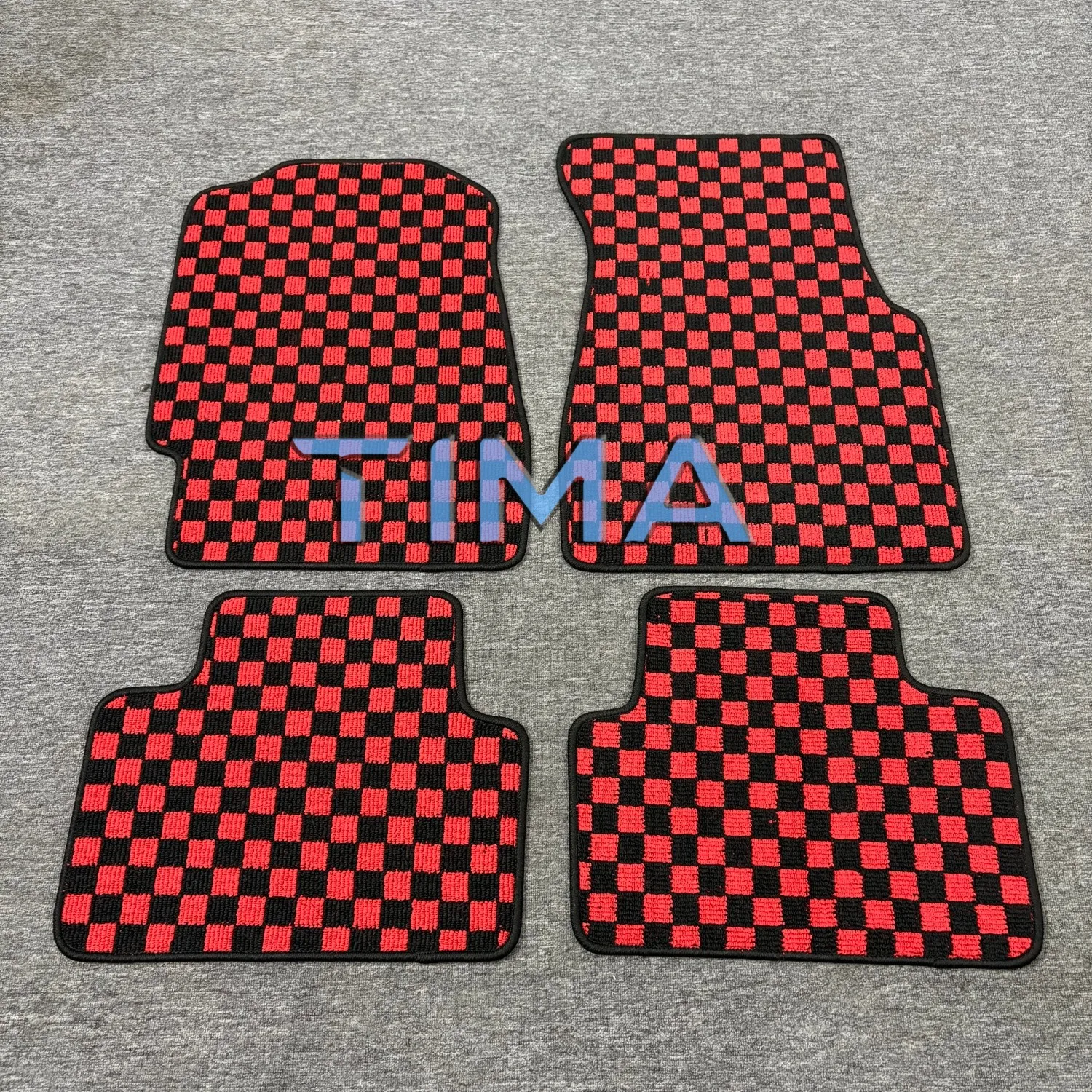 Classical Anti-Slip Checkered Print Floor Foot For Honda Civic EG Left Hand Driveor