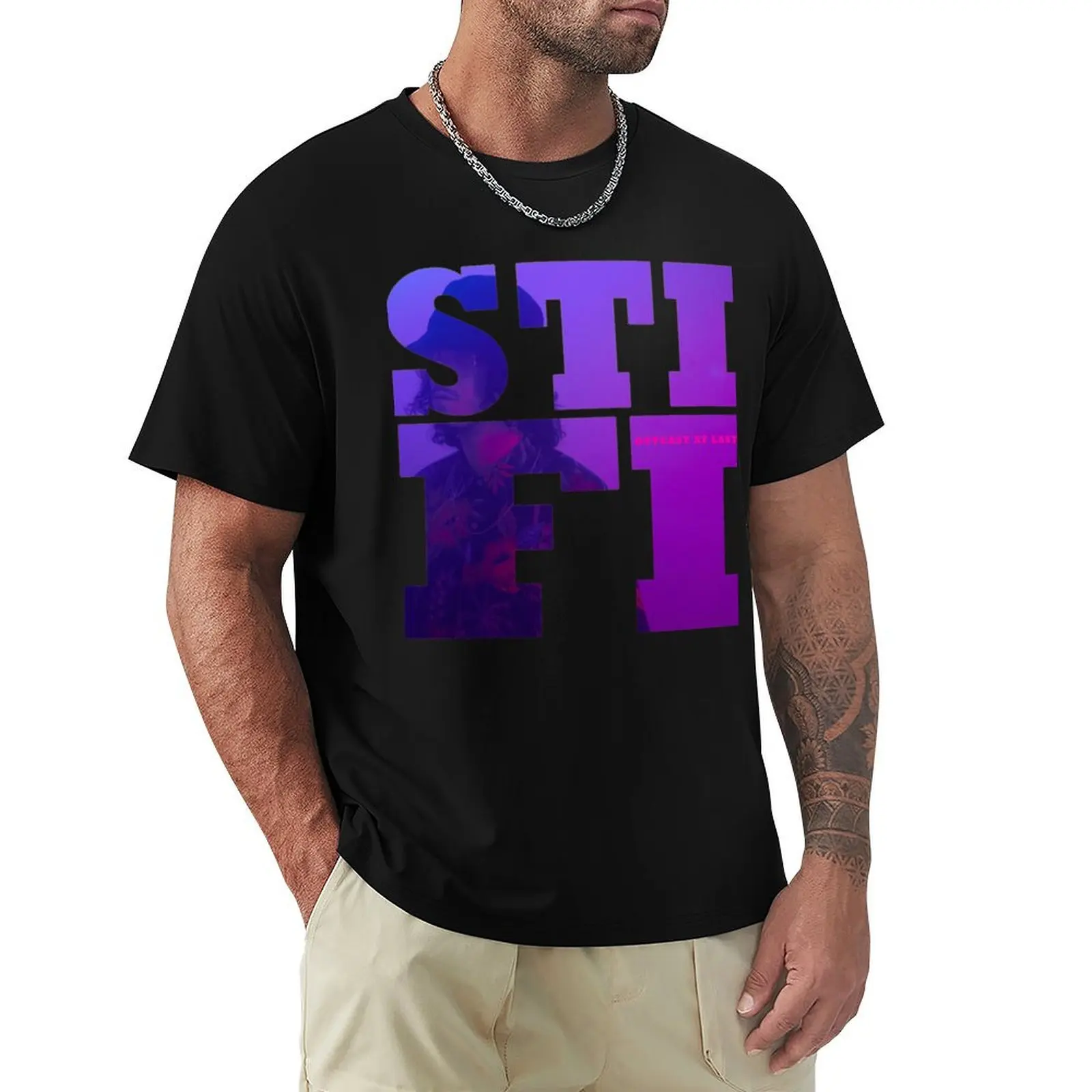 Sticky Fingers Logo - Outcast At Last T-Shirt anime t shirts oversize T-Shirt