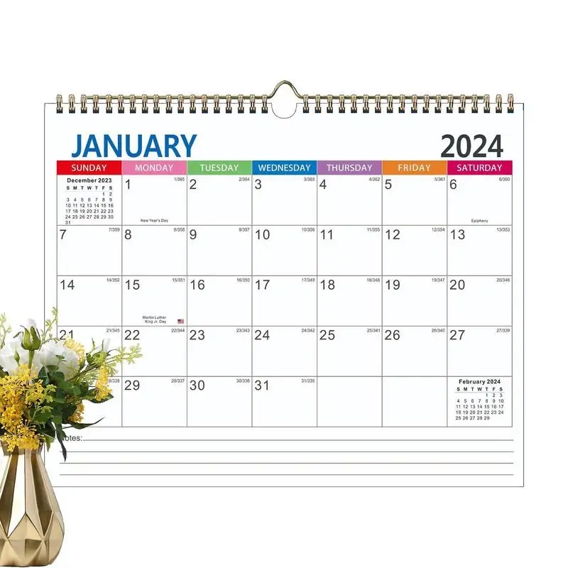 

Family Desk Calendar 2023-24 Aesthetic Minimalist Monthly Desktop Planner 14.7*11.4in Calendar Planner Thick Paper Annual