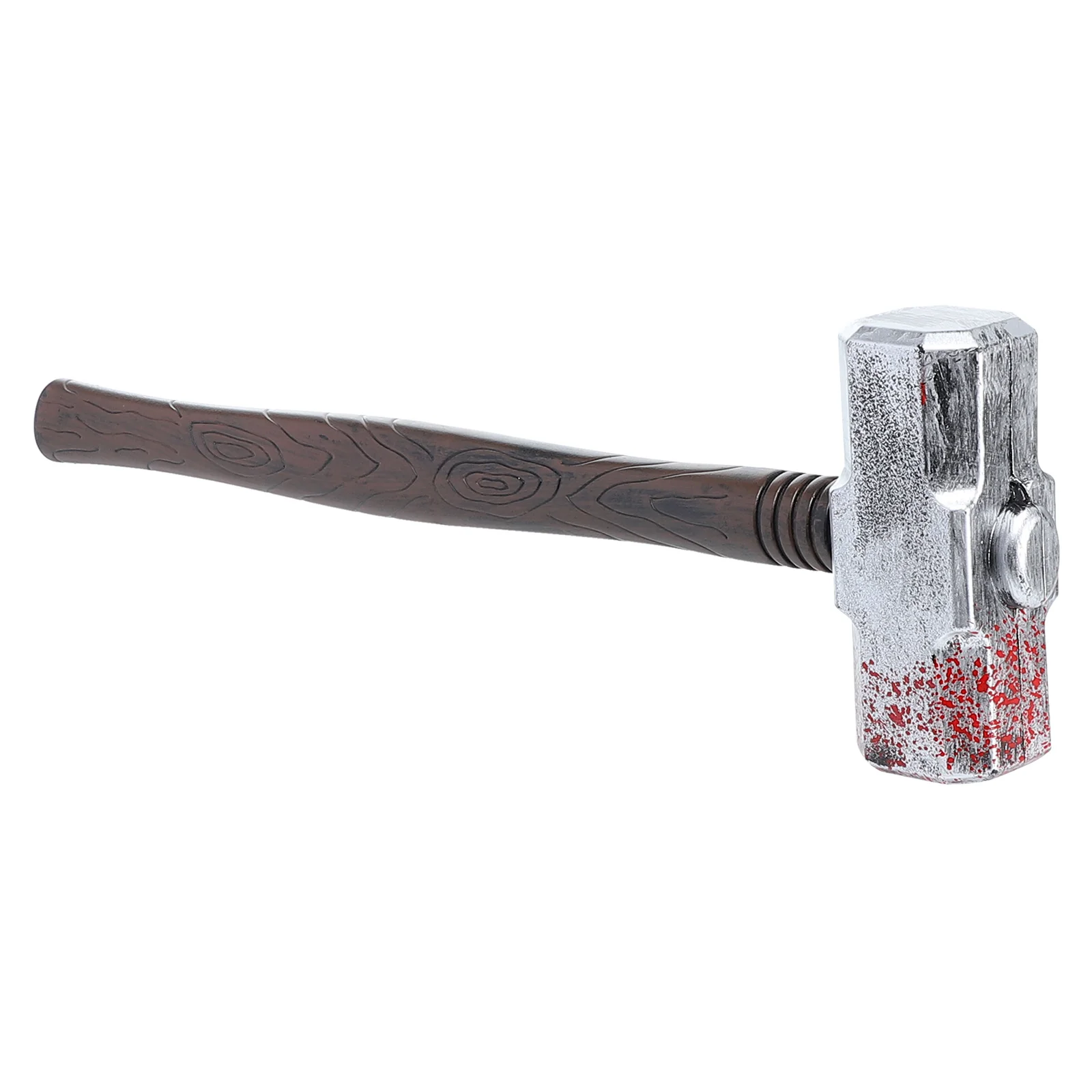 لعبة المطرقة مع تأثير الدم البلاستيكية أداة مزحة الهالوين قطعة واحدة هدية لمرح نكت الحفلات