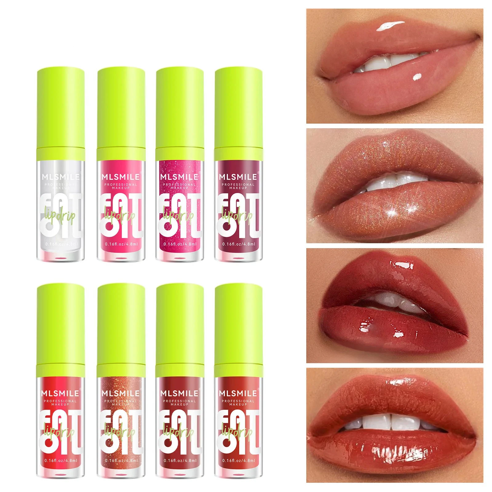 Nieuwe 8 Kleuren Hydraterende Lippenstift Glas Toot Lip Voedende Duurzame Sneldrogende Spiegel Lip Glazuur Vrouwen Make-Up Koreaanse Cosmetica