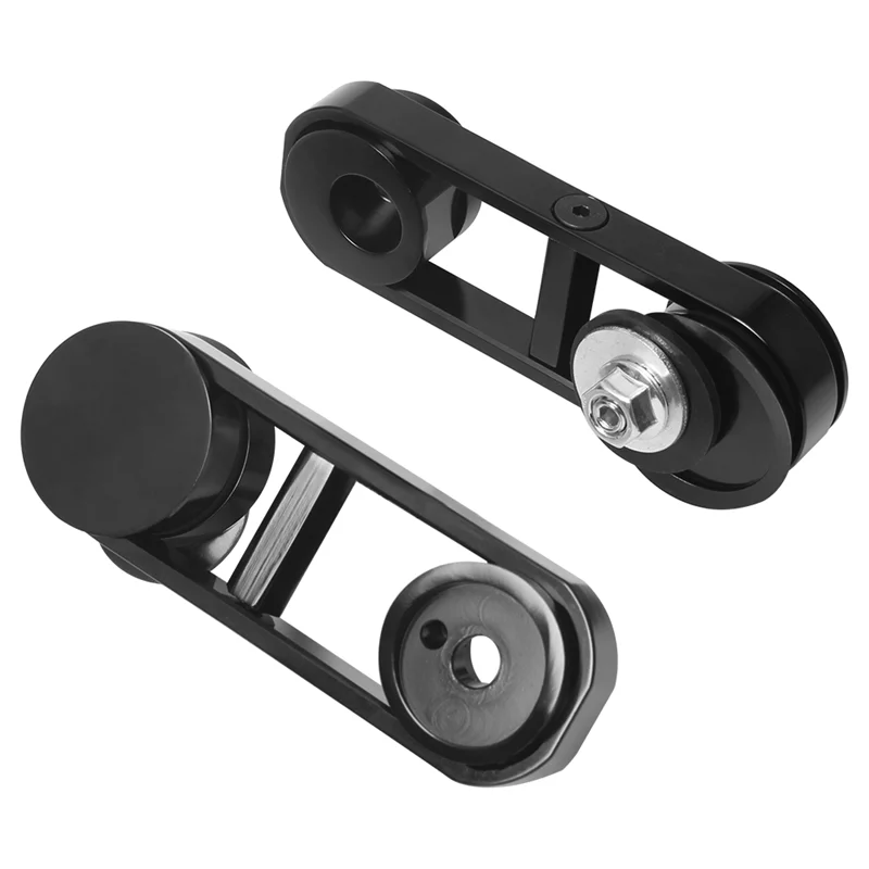 

AUTO Motorcycle Black 180° Adjustable Drop Mirror Relocator Mount For Touring Street Glide FLHX 2006-2013