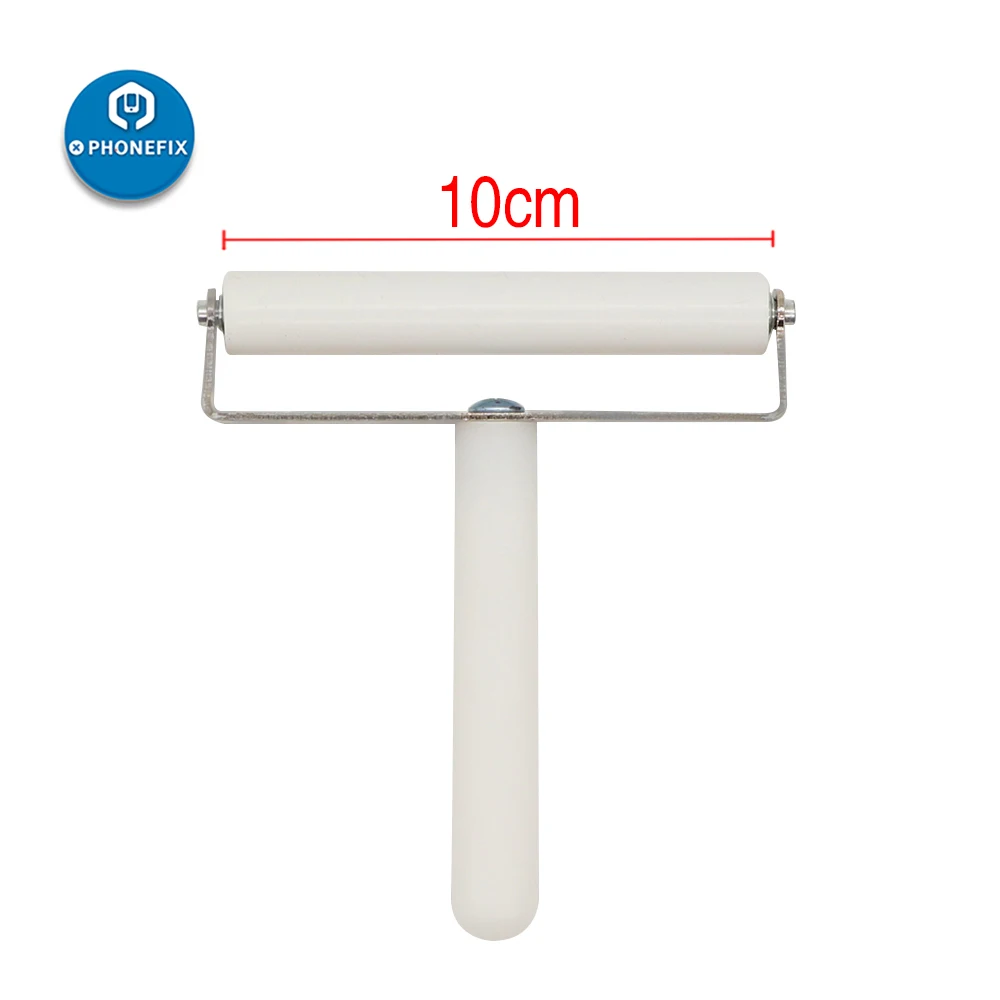 Imagem -03 - Rolo de Silicone Universal para Ipad Iphone Android Telefone Tablet Protetor de Tela Lcd Oca Cola Remoção Poeira Ferramenta Limpeza