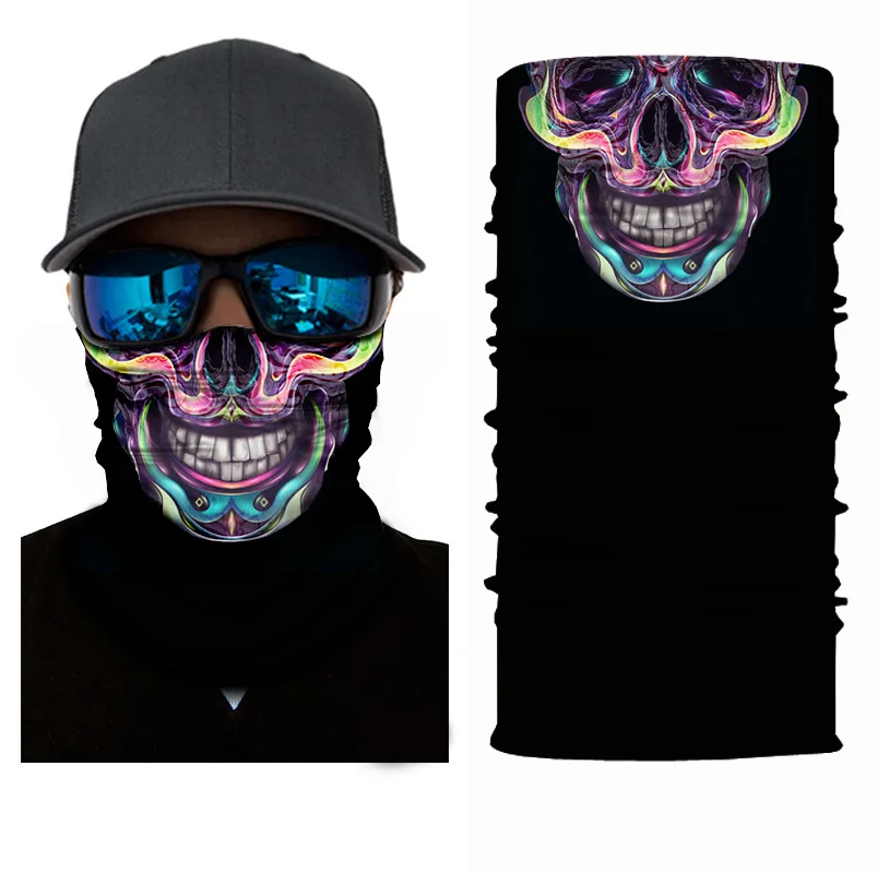 Camouflage Radfahren Gesichtsmaske Schal Hals Gamasche Männer Nahtlose Bandana Frauen Stirnband Sturmhaube Gesichtsschutz – Detail 8