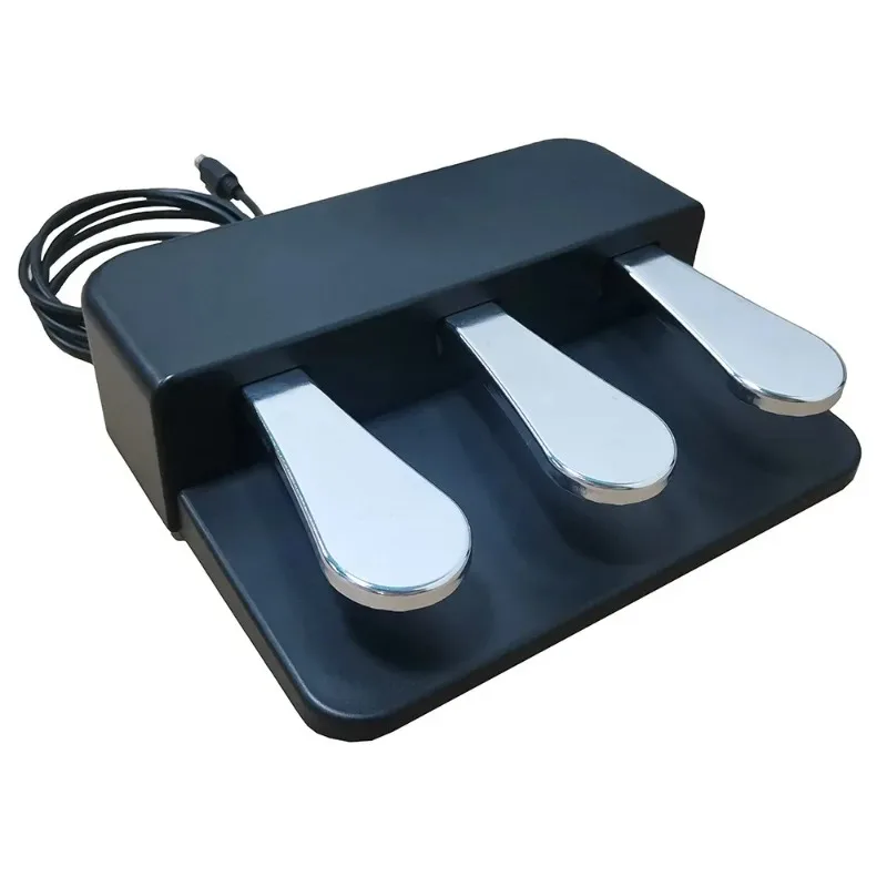 Pedal Triple Sustain para Piano Digital y Teclado Electrónico Yamaha P48 P115 P125 P128 P223 P225 Casio PXS1000