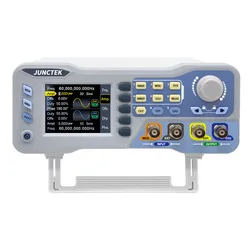 JUNCTEK 60Mhz 80Mhz Function Arbitrary Waveform Generator Dual Channel Signal Source 275MS/s 14bits Frequency Meter JDS8060 8080