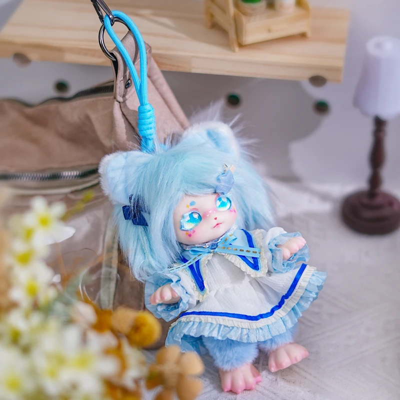 Dumia Forest Family قطيفة من الفينيل صندوق أعمى دمية عصرية على ظهره المعلقات الحلي الهدايا - التماثيل المفاجئة ألعاب قابلة للجمع