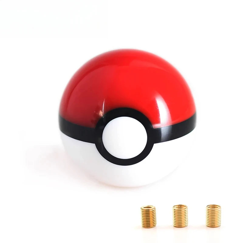 Anneau arrière de bouton de vitesse de voiture rare, soufflet de levier d'hiver, diamètre de Pokeball, nouvelle modification, chaud, M10X1.5, M12X1.25, M10X1.25, M8X1.25, 54mm