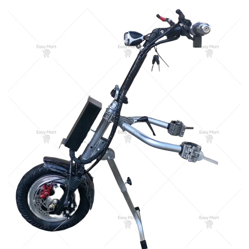 Wheelchair Front Electric Drive Head, Lithium Battery Traction  Lightweight Manual Ordinary Sports Connector