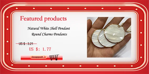 10pcs Natural Freshwater Round White Shell Mother of Pearl Shell Pendant for Jewelry Making DIY Necklace Earring Women Gift