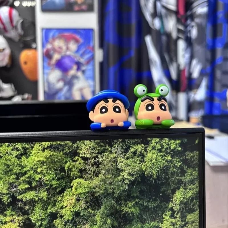 Crayon Shin Chan Animatie Beeldje Hanger Mobiele Telefoon Auto Decoratie Scherm Feestpop Cadeau voor Vrienden Computerornamenten