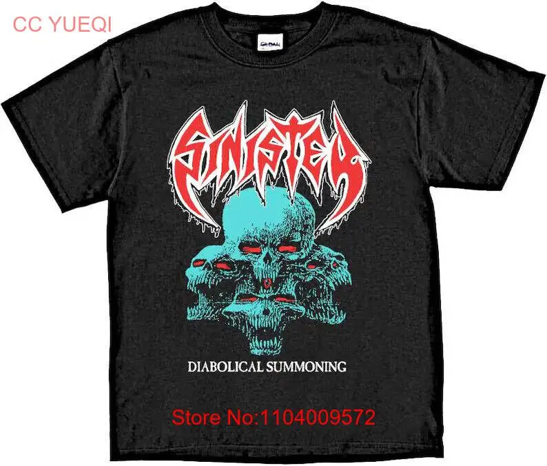 Sinister Diabolical Summoning T Shirt Vintage Death Metal Benediction Unleashed