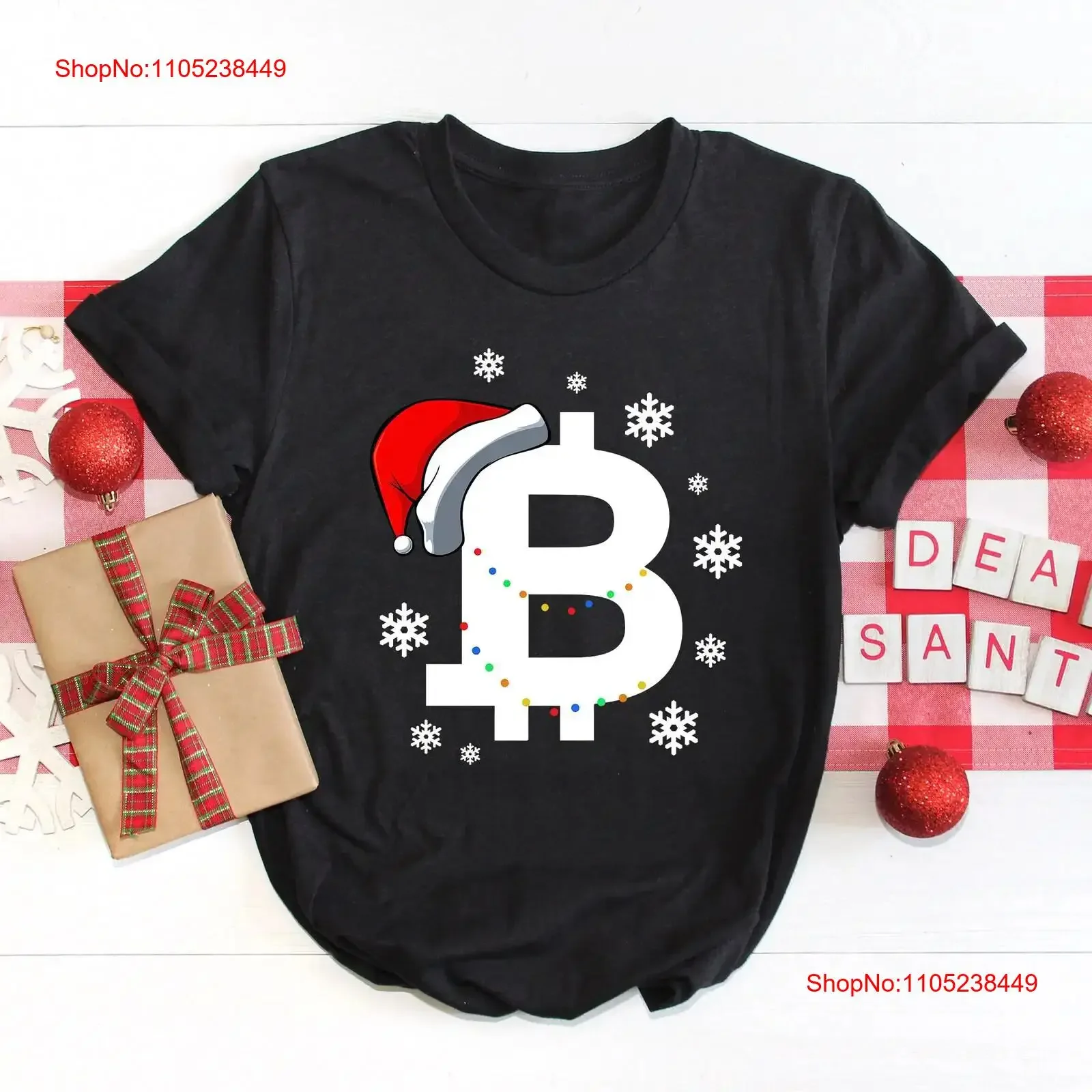 Bitcoin Trader T Shirt Santa Hat Christmas Crypto HODL Moon Mining Hashing Xmas Cryptocurrency Investor Broker Sweater vintage