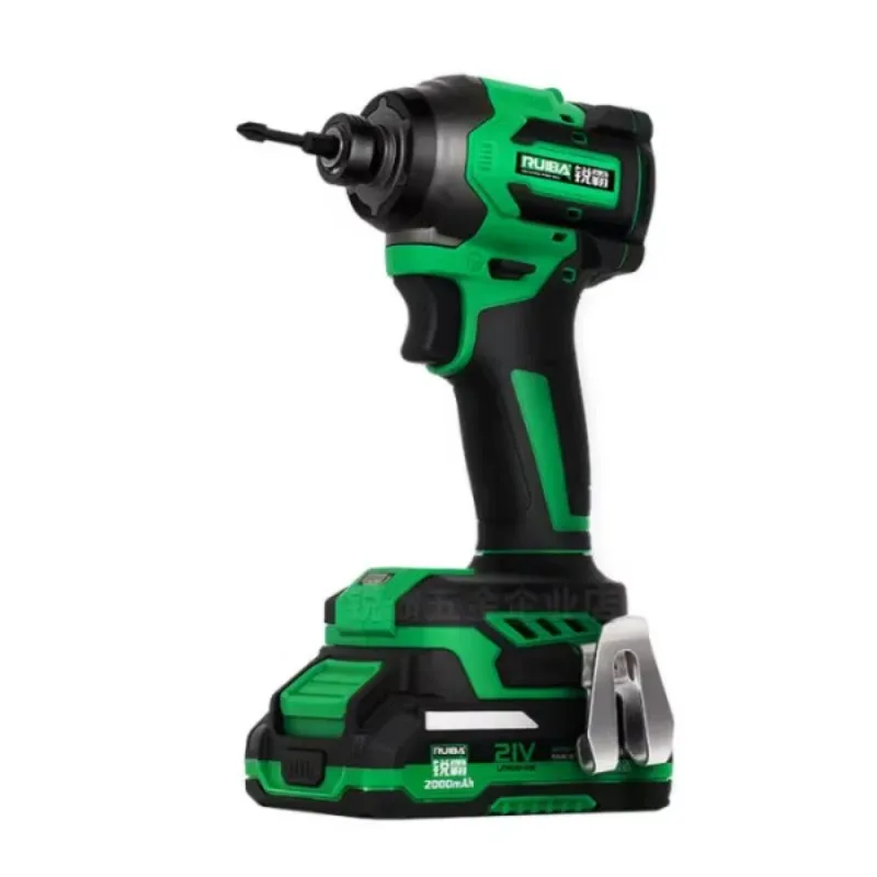 

RUIBA RB-DB2101 Cordless Brushless Impact Drill 50N.m Variable Speed Screwdriver with Customizable OEM Battery Power Source