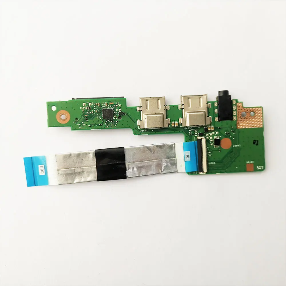 For ASUS K401L K401UQ K401UB K401LB A401L A400U A401LB U4000 V405U Laptop Audio USB Jack Port Switch Power Button Board Cable view 3