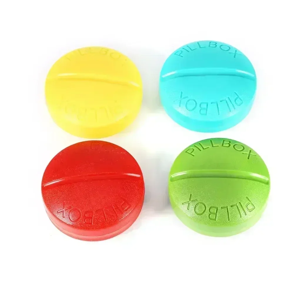 1PC Portable Travel 4/6-Slot Medical Pill Box Holder Medicine Case Drug Storage New Compartment Travel Pill Box