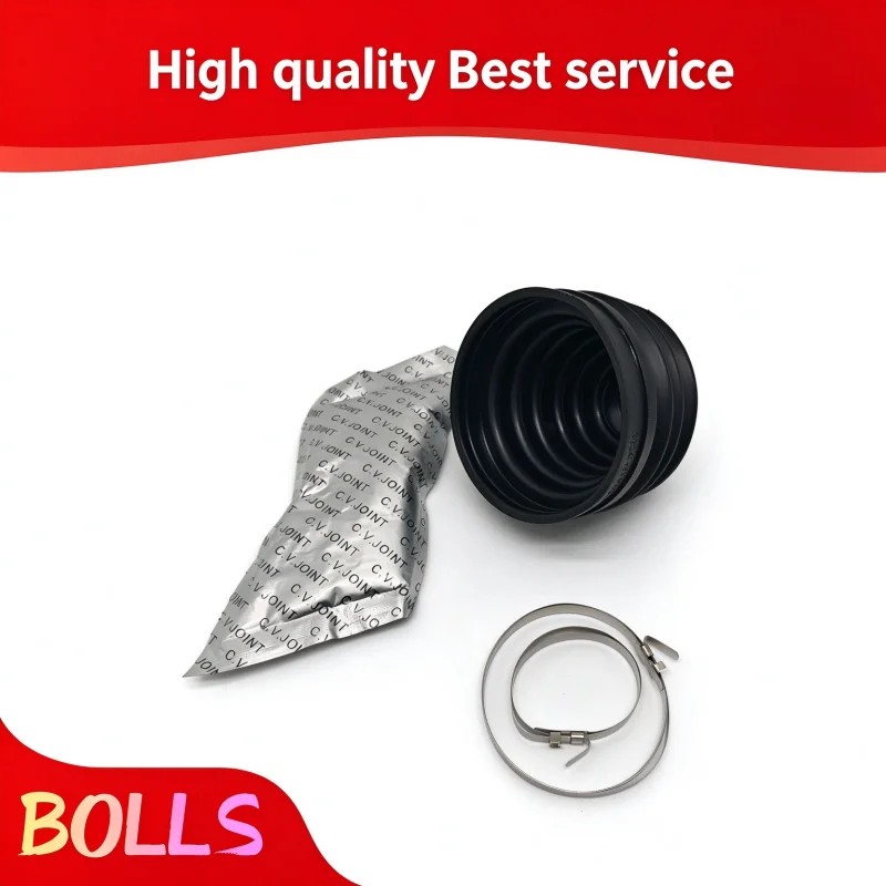 3PCS CV Joint Boot Kit Right Exterior For 9PA Porsche Cayenne 2003-2006 9PA1 Porsche Cayenne 2007-2010 95534990400 2Q0498203B