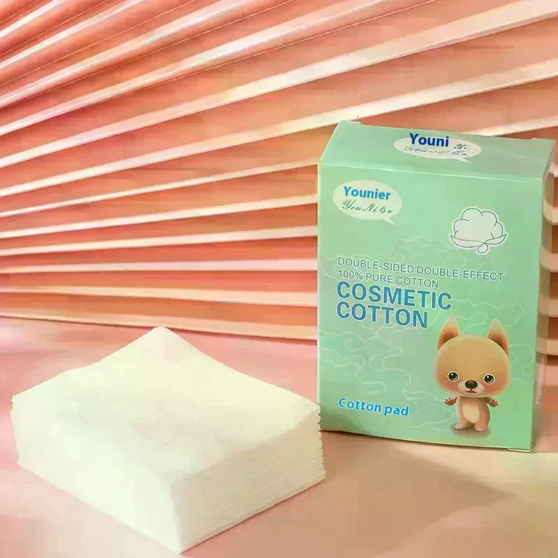 Thin Cotton Pads Soft Cotton Stretch Disposable For Face Wash Nail Polish Remover Cosmetic Makeup Tools 50/100PCS