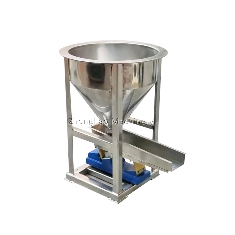 Zhonghao Tiny Vibrating Feeder Linear Vibrator Electromagnetic Vibratory Feeder SS304 Material 0.1-1t/h Capacity 110/220V for