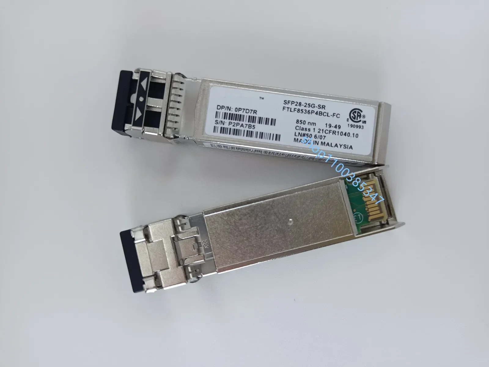 25GB SFP/FTLF8536P4BCL-FC/0P7D7R/SFP28-25G-SR/25G 850nm SFP+ Transceiver/25G switch module