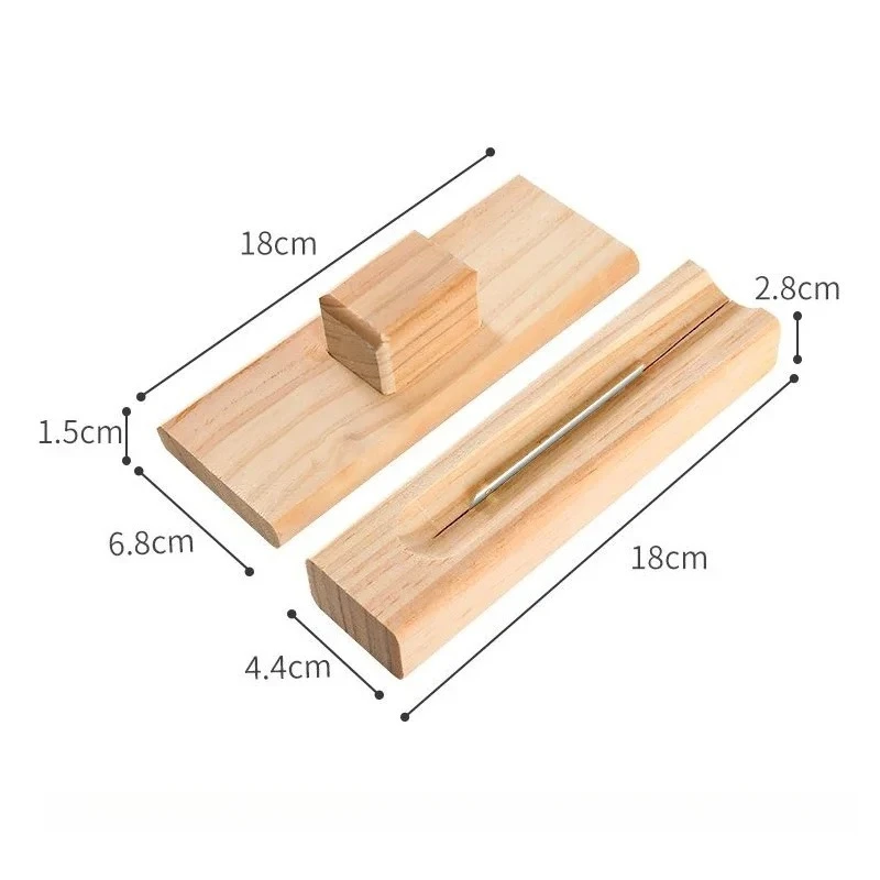 เครื่องมือเปิดเปลือกเกาลัดแบบเปิดที่บ้าน ที่เปิดเปลือกเกาลัดแบบกรวย ของใช้เกี่ยวกับเกาลัด ทำจากไม้เนื้อแข็ง สำหรับปอกเปลือกเกาลัดดิบ เครื่องปอกเมล็ดบัว