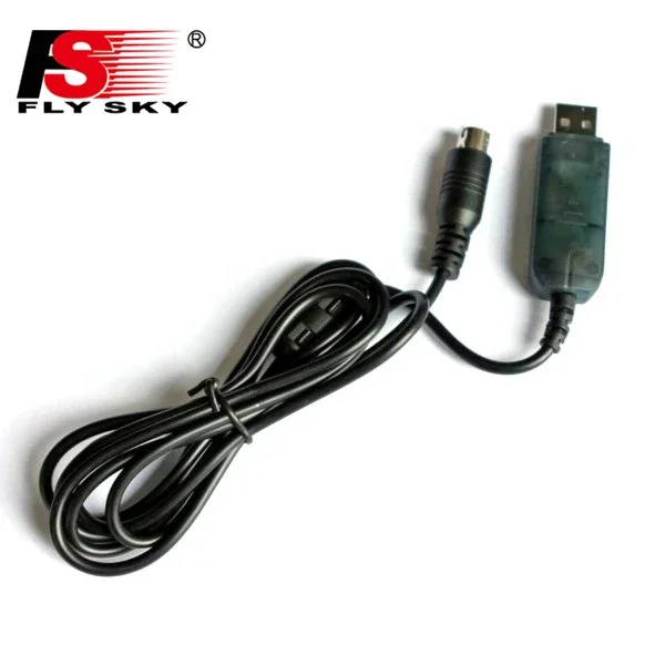 

FLYSKY Data Cable USB Download Line for FS-i6 FS-T6 Transmitter Firmware Update Helicopter Airplane Multirotor FPV Racing Drone