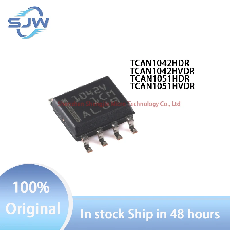 

TCAN1042HDR TCAN1042HVDR TCAN1051HDR TCAN1051HVDR screen printing 1042 1042V 1051 1051V encapsulation SOIC8 CAN transceiver CHIP