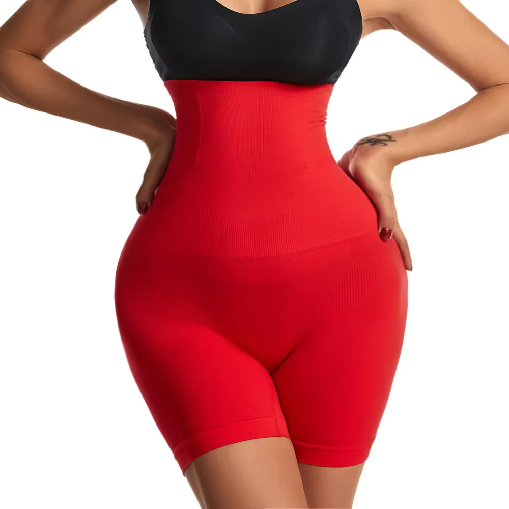 Damenunterwäsche, hohe Taille, formend, Boyshort, Höschen, Body Shaper, Bauchkontrolle, Po-Lifting, Schlankheits-Shorts, Workout, Shapewear – Detail 11