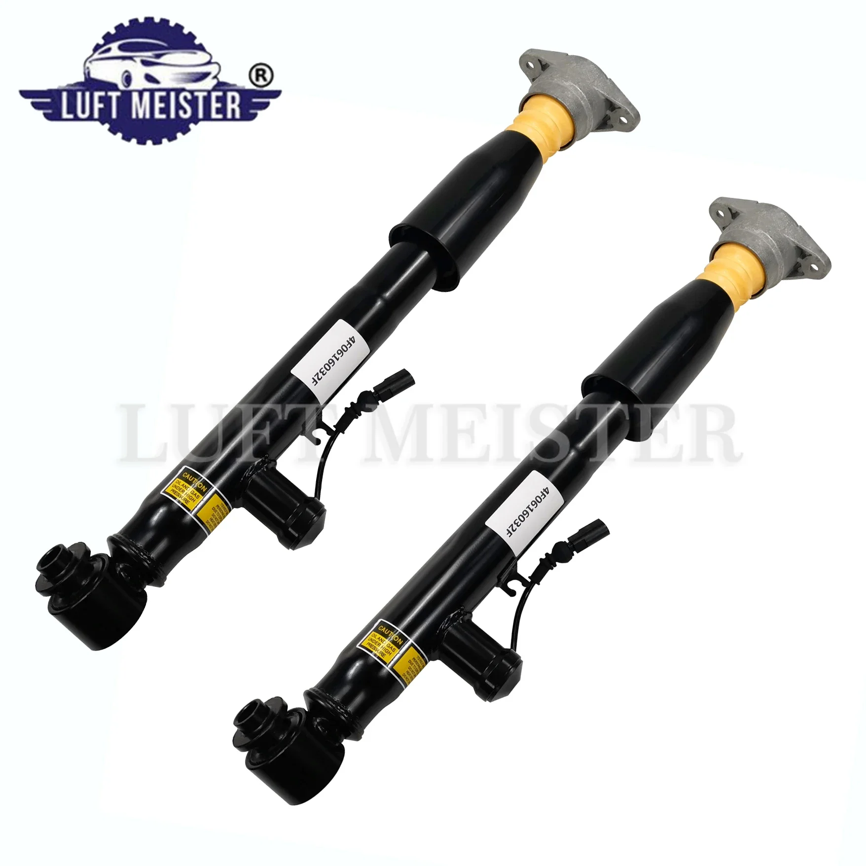 Pair Rear Shock Absorber for Audi A6 (4F, C6, S6, A6L, Avant) 2004-2011 Rear Left 4F0616031F Rear Right 4F0616032F