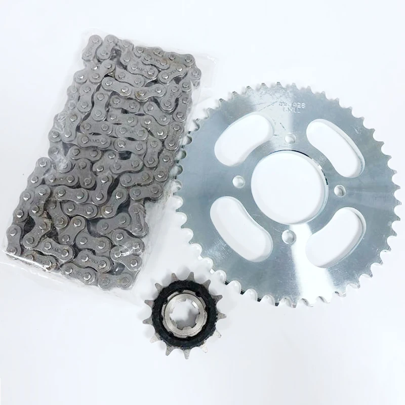 

Motorcycle Accessories Sleeve Chain For Suzuki GX125 SJ125-A SJ125-B Size Sprocket Chainset Thick Large Chain Sprocket