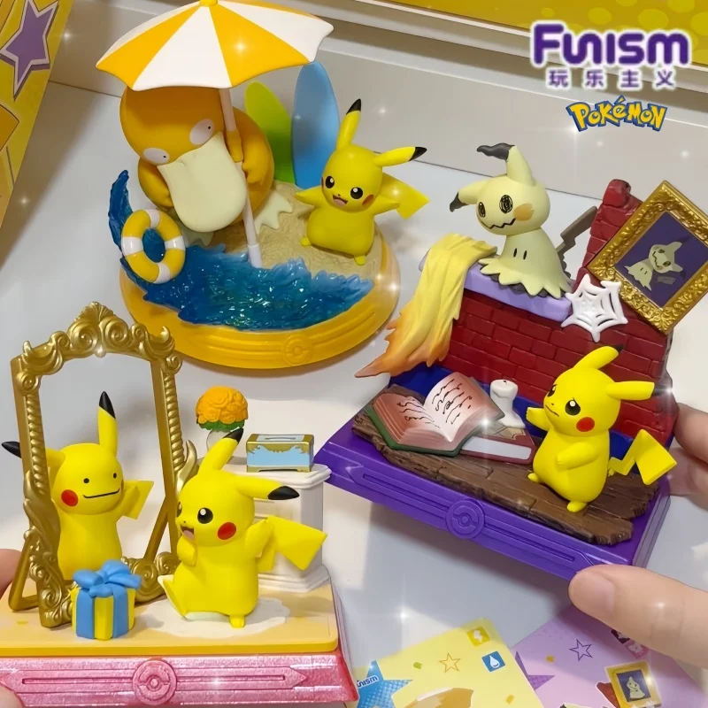 funism-original-pokemon-blind-box-pikachu-and-its-friends-mystery-box-action-figures-decorative-anime-model-birthday-toy-gifts